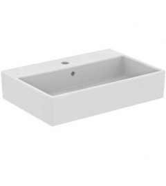 Lavoar 60 cm pentru montaj pe blat,cu orificiu baterie | cu preaplin | glazurat pe latura din spate Lavoar 60 cm pentru montaj pe blat,cu orificiu baterie | cu preaplin | glazurat pe latura din spate