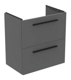 Baza lavoar suspendat Ideal Standard i.life S 2 sertare 60x63 cm gri carbon mat Baza lavoar suspendat Ideal Standard i.life S 2 sertare 60x63 cm gri carbon mat