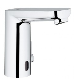 Baterie lavoar cu infrarosu si mixare apa, alimentare acumulator,Grohe Eurosmart Cosmopolitan E