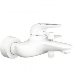 Baterie cada dus monocomanda, alb, maner gaurit,Grohe Eurostyle